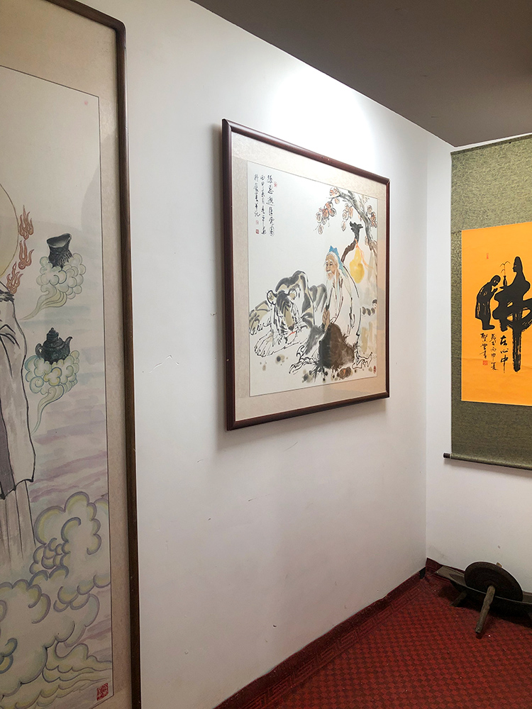 门诊环境水墨国画